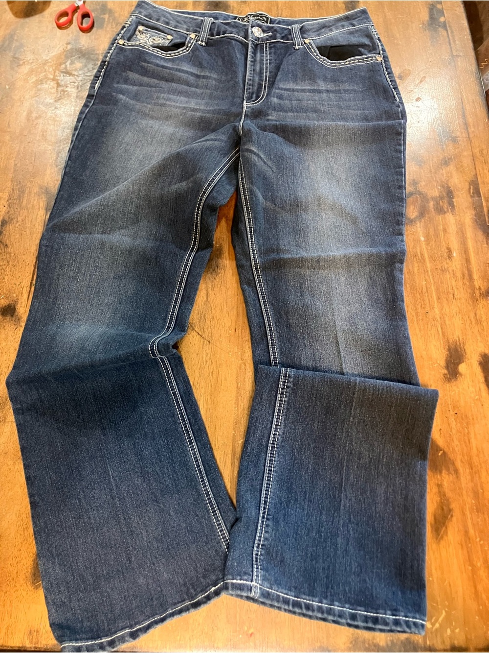 Cato Dark Wash Women’s Boot Cut Jeans